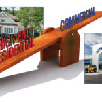 The Seesaw Effect of Commercial and Residential Construction